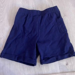 Navy Sweat Shorts- Size 24 months